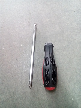 Отвертка двусторонняя 6х75 комбинированная (12290)