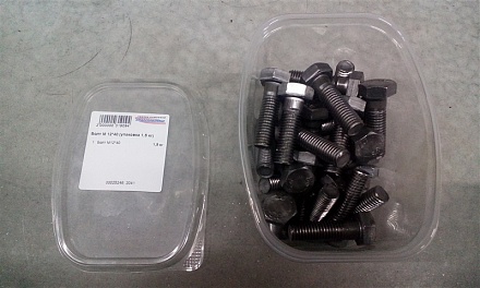Болт М12*40 (упаковка 1,5 кг)