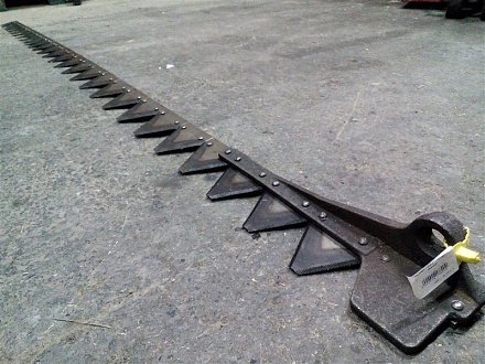 Нож КНБ-4.1  КСФ-2.1 с головкой (с сегментом Н066.02 с насечкой)