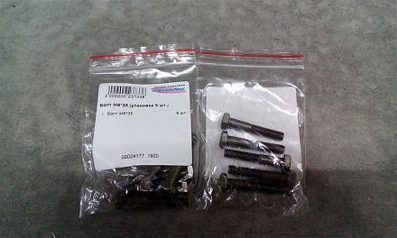 Болт М6*35 (упаковка 5 шт.)