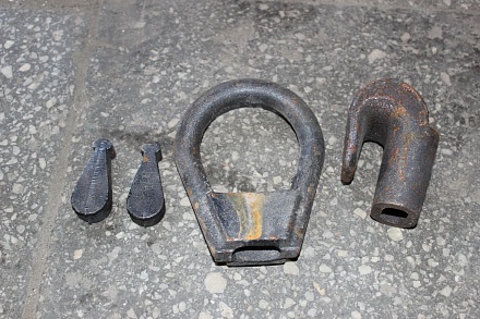 Рем. к-т чокера (2 вкладыша, крюк, полукольцо)