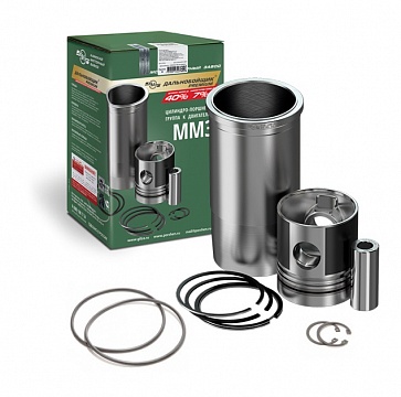 Поршневая группа Д-260 (Н-Камск) ф38 (г+п+ук+пп+пк)  "Дальнобойщик"  260-1000108-С