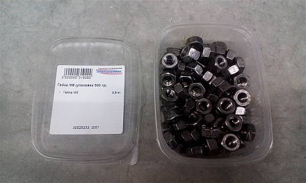 Гайка М8 (упаковка 500 гр)