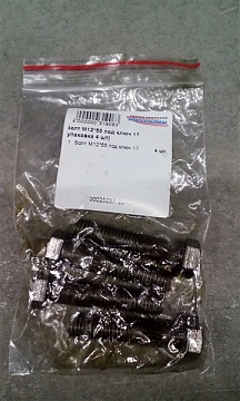 Болт М12*55 под ключ 17 (упаковка 4 шт)