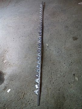 Нож комбайна (средняя секция) ШУМАХЕР 2,4 метра 16759.41(груб. насеч.) 