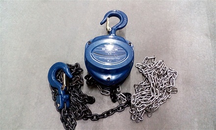 Таль ручная 1 т, высота подъёма 2,5м (519335/51944)