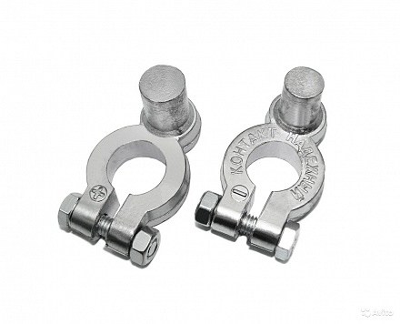 Клеммы АКБ переходные (толст.-тонк.)