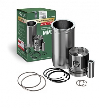 Поршневая группа Д-245/260 Евро2 (Н-Камск) Дальнобойщик 260-1000108-А палец  38 камера смещена