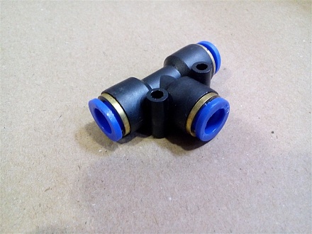 Фитинг т-обр. пластик put, ф=10мм "МАЯКАВТО" м03410 см. СП