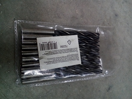 Сверло по металлу, 5,0 мм цилиндр хвостовик (72250) 10 шт