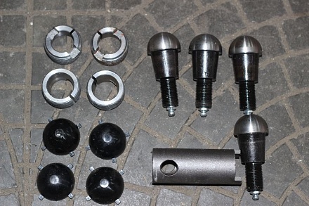 РЕМ. КОМПЛ. ШКВОРНЯ  Хантер с тавотницей (пластик. вкладыш)  (4 шт)