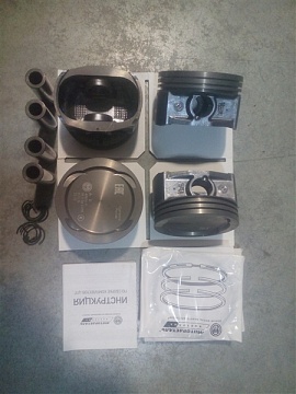 Поршневая группа ЗМЗ-40904 ф96,5мм Евро3 "А" Эксперт (нанофрикс) 40904-1004018-10-БР