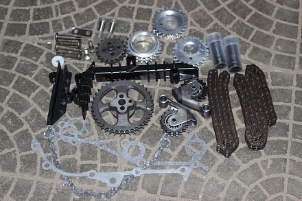 РЕМКОМПЛЕКТ  ГРМ (2-ряд.) 405-409 дв. (полный) ЗМЗ 406-3906625-01