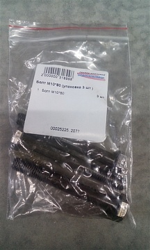Болт М10*80 (упаковка 3 шт )