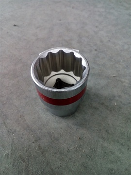 Головка 24,0 сменная торцевая хром. 12-гранная (13693)