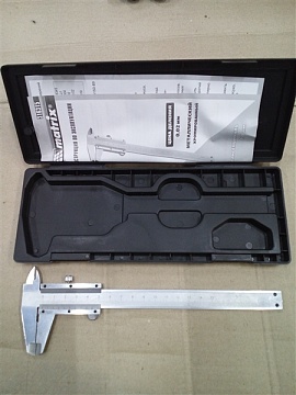 Штангенциркуль ШЦ-150 1 кл.  0,02 с глубиномером в боксе (316315)