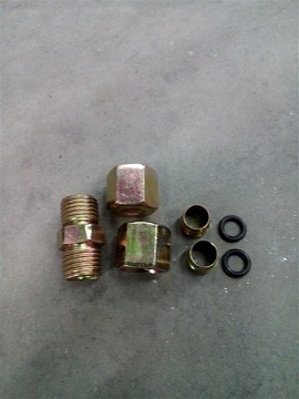 Ремкомплект для пневмотрубок 2х сторонний Ф-8-5,5мм АТ-632