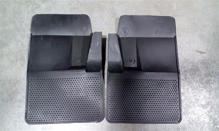 Брызговик перед. кол. ГАЗель (к-т 2 шт.) (ИП Куликов г.Ярославль), 2705-5401232/33