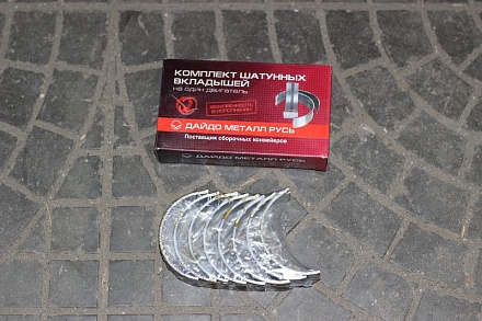 ВКЛАДЫШ ШАТУННЫЙ СТАНДАРТ. 406 дв. 406-1000104