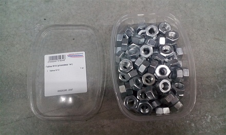 Гайка М10*1,5 (упаковка 1кг)