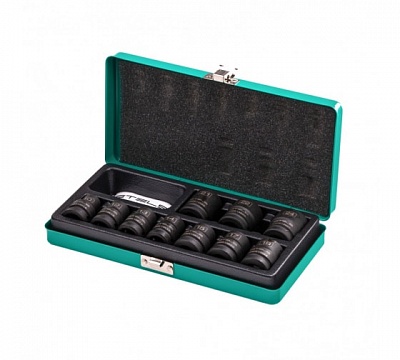 Набор головок ударных торц.. 10-24мм  6- гран. 1/2  (13997)