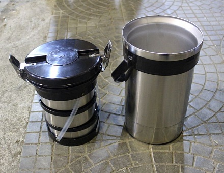 Термос 3-х секционный (1,5 л) 1с2391