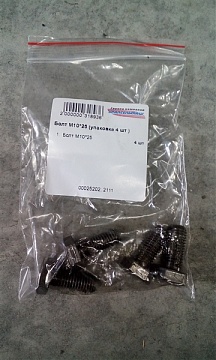 Болт М10*25 (упаковка 4 шт. )