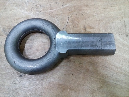 Петля дышла прицепа 90мм вварная 887-2450746