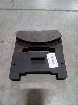 Колодка 700А.00.23.110 стояночного тормоза