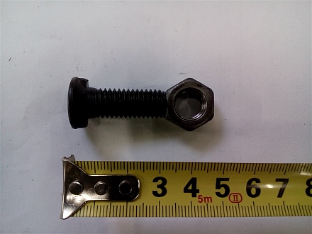 Болт лемешный М12х35 потай. голов. с двумя поясками (8.8) и гайкой (523997V) (Австрия)