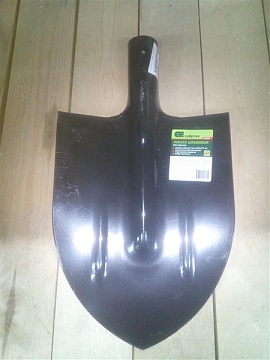 Лопата штыковая с ребрами жесткости закаленная, упр. сталь Ст5 (61399)