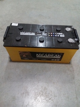 Аккумулятор 6СТ-190АПЗ Медведь (конус)