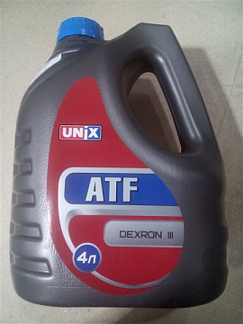 Масло трансмиссионное ATF III Dexron UNIX Роснефть 4л