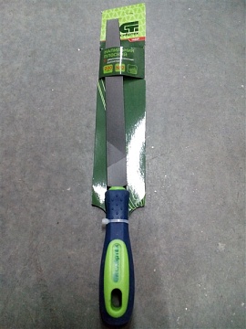 Напильник плоский 200 мм, двухкомпонентная рукоятка // БАРС (15841/16227)