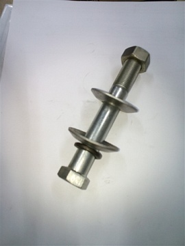 Болт рессоры ГАЗель с шайбой (с мелк. резьб.) (Майкопнормаль), 3302-2902490(291156)