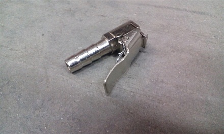 Наконечник шланга (насадка к насосу) 8мм (хром) длинная МАЯКАВТО™