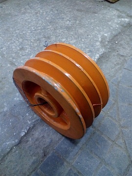 Шкив КСФ-2,1 ведомый (3-х руч)  КЗНМ 11.101