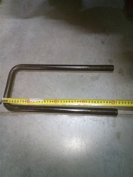 Стремянка 700А.00.23.014-01 (М27*3,L-395 мм), гайка см. код 14488