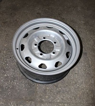 ДИСК КОЛЕСА R-16 Хантер/Патриот белый / серебро (Челябинск) 3160-3101015